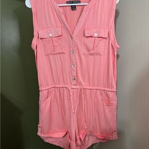 Hot Kiss Peach Sleeveless Blouse
